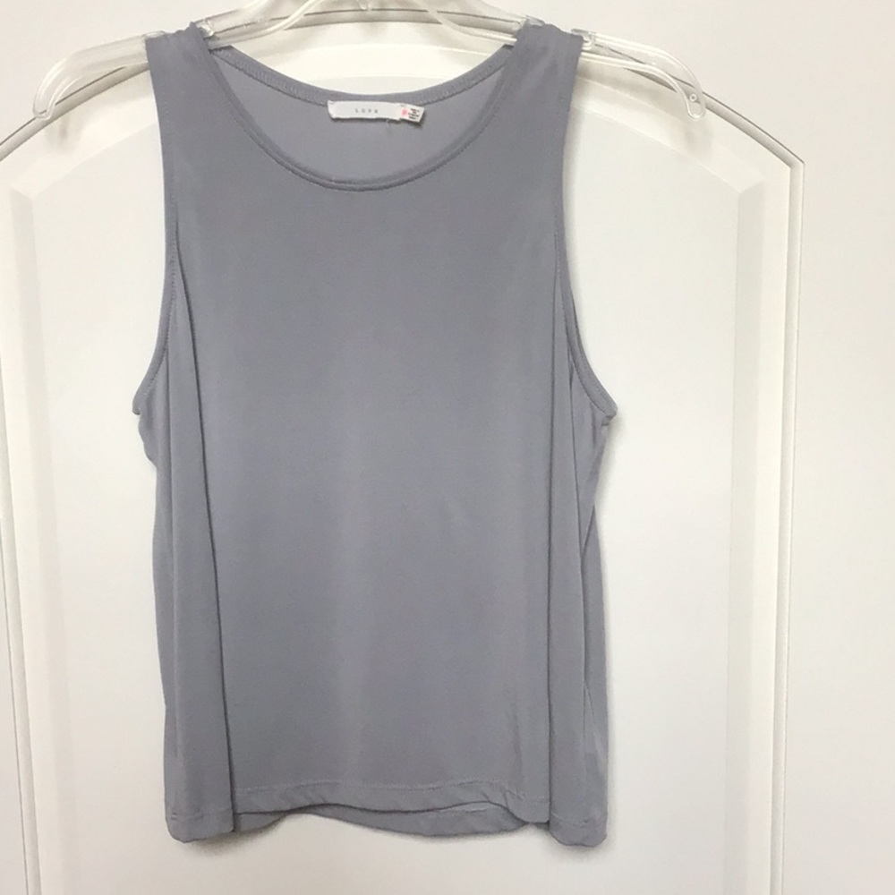 Light blue LUSH tank top